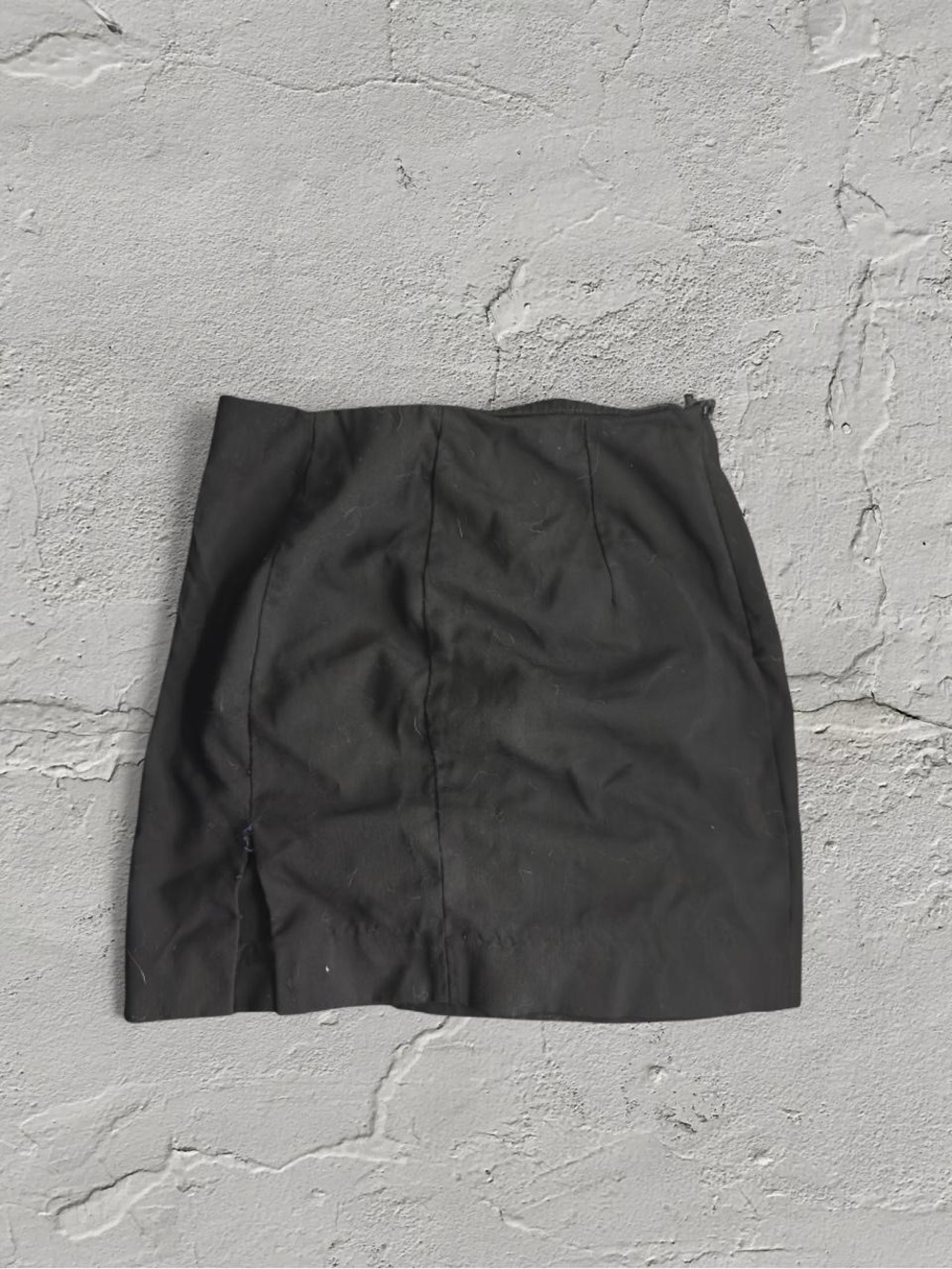 Vintage Y2K black mini skirt